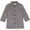 Jeanne Boy Coat, Plaid - Wool Coats - 1 - thumbnail