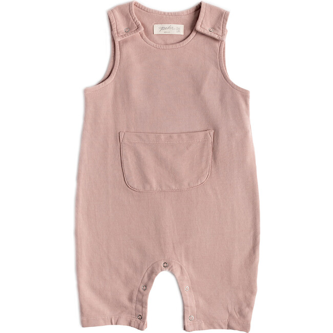 French Terry Overall, Soft Peony