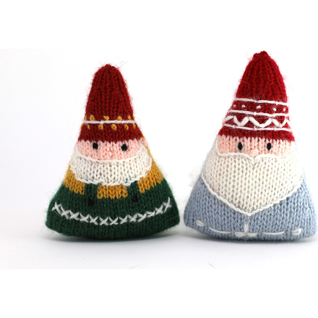 Nordic Santa and Elf Ornaments