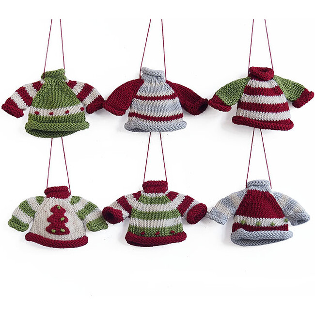 Tiny Sweater Ornaments