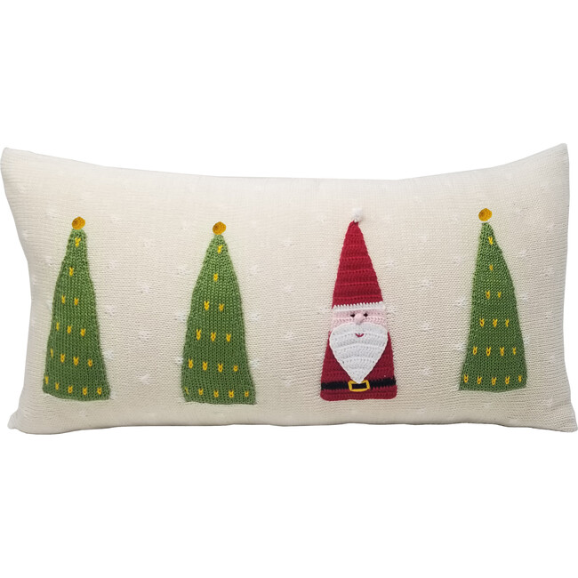 Santa Forest Lumbar Pillow