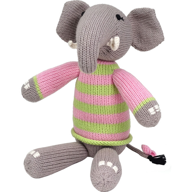 Elephant in Sweater, Pink