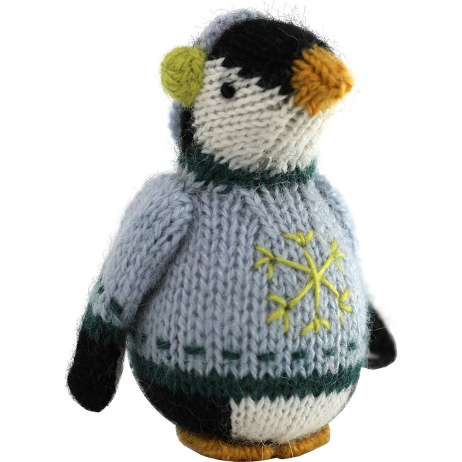 Penguin with Earmuffs Ornament