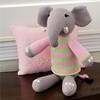 Elephant in Sweater, Pink - Plush - 2