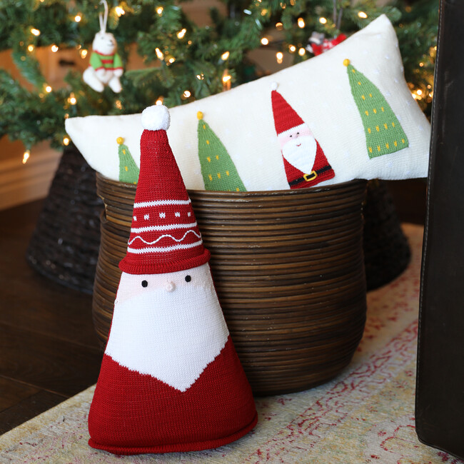 Santa Forest Lumbar Pillow - Decorative Pillows - 3