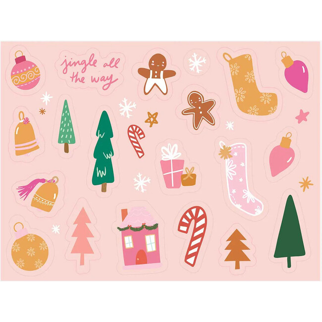 Jingle All the Way Sticker Sheet - Party - 1