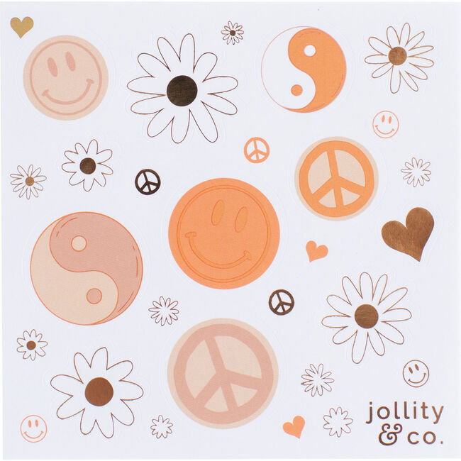 Peace & Love Sticker Set - Favors - 1