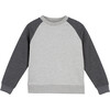 Rigby Raglan Sweatshirt, Grey Heather - Sweatshirts - 1 - thumbnail