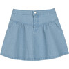 Dolly Skirt, Light Denim - Skirts - 1 - thumbnail