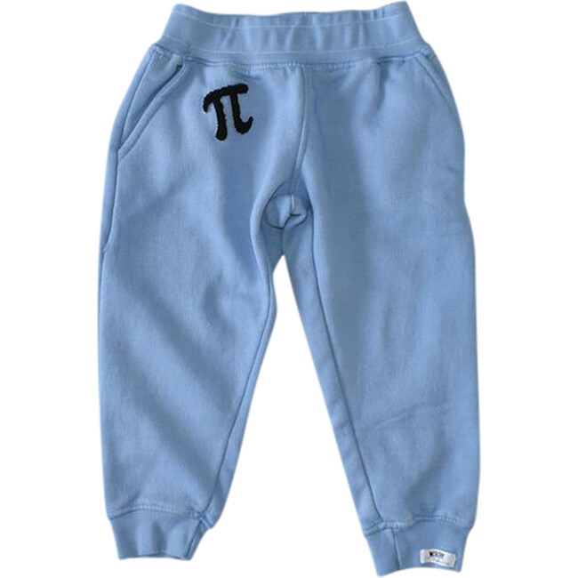 Hand Dyed Pi Joggers, Blue