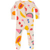 Fruit Slice Medley Footie Pajama, Multi - Pajamas - 1 - thumbnail