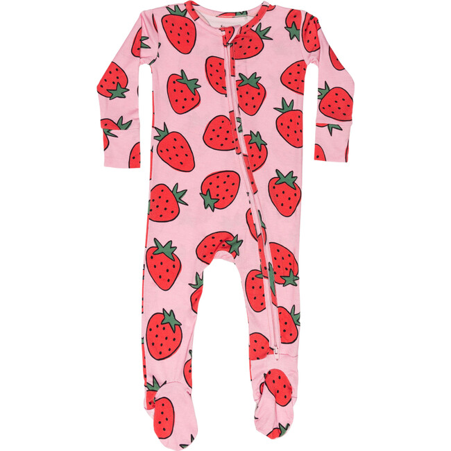 Berry-licious Footie Pajama, Pink