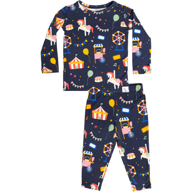 State Fair Pajama Set, Navy - Pajamas - 1