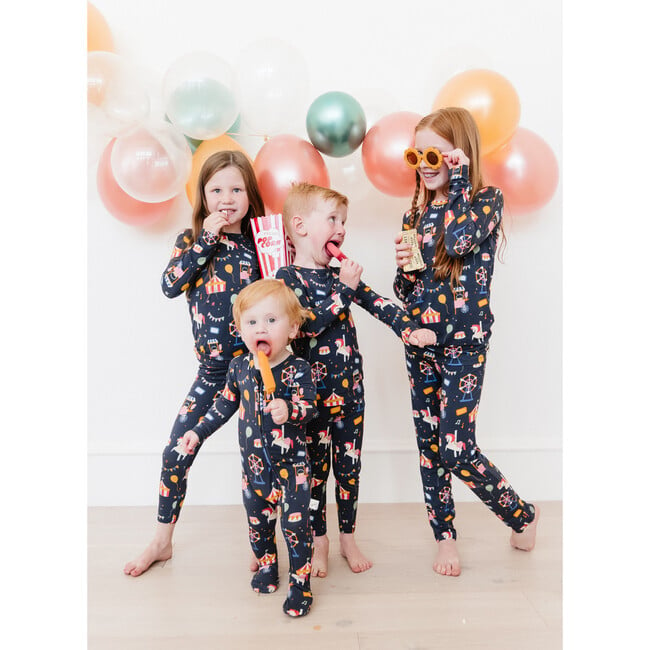 State Fair Pajama Set, Navy - Pajamas - 3