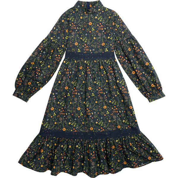 One Fell Swoop, Winter Botanical - The Middle Daughter Dresses | Maisonette