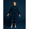 Close To One's Chest, Ink Blue - Dresses - 2