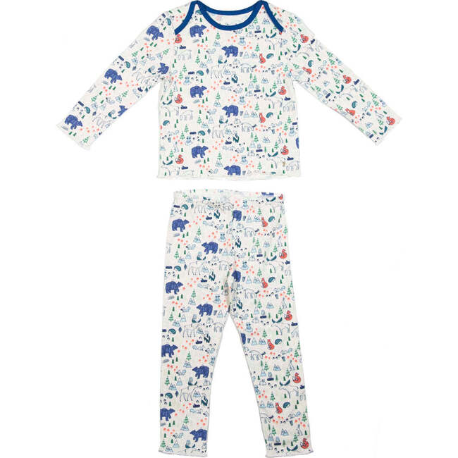 Tegan Set, Fall Forest Cobalt - Mixed Apparel Set - 1