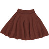Loulou Skirt, Walnut - Skirts - 1 - thumbnail
