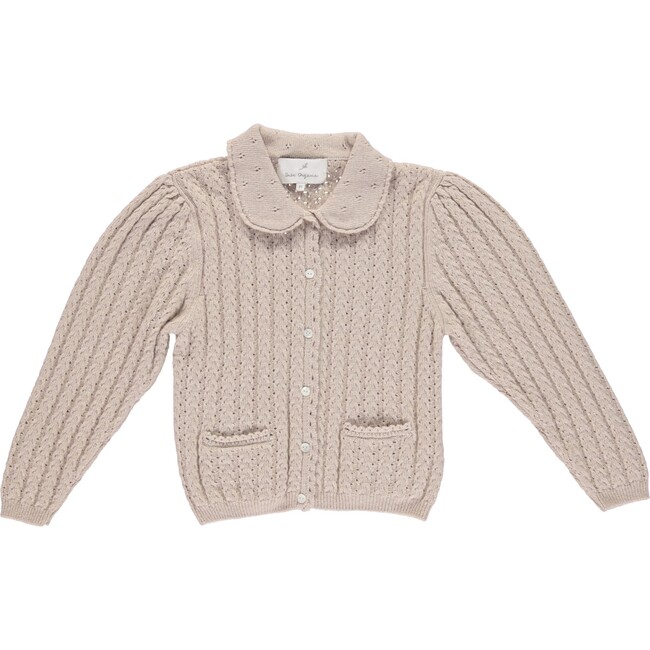 Loulou Cardigan, Natural - Cardigans - 1