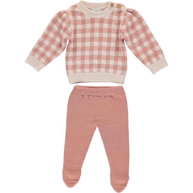Maria Footed Pants, Antique Rose - Pants - 2