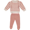 Maria Footed Pants, Antique Rose - Pants - 2