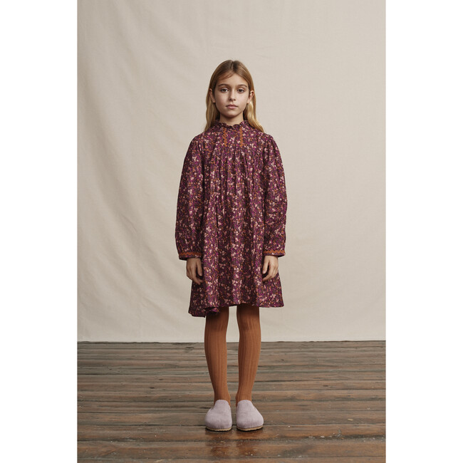 Lena Dress,  Mulberry Mini Floral - Dresses - 3