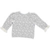 Starling Sweater, White & Grey - Sweaters - 2
