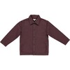 Aiko Overshirt, Walnut - Shirts - 1 - thumbnail
