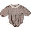 Eleanor Romper, Vintage Plaid - Rompers - 1 - thumbnail
