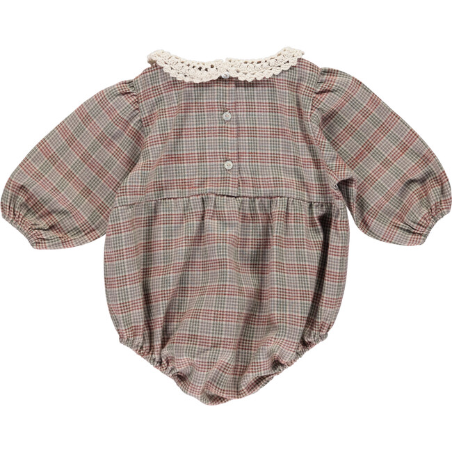 Eleanor Romper, Vintage Plaid - Rompers - 2