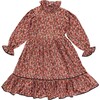 Laura Dress,  Crimson Floral - Dresses - 3