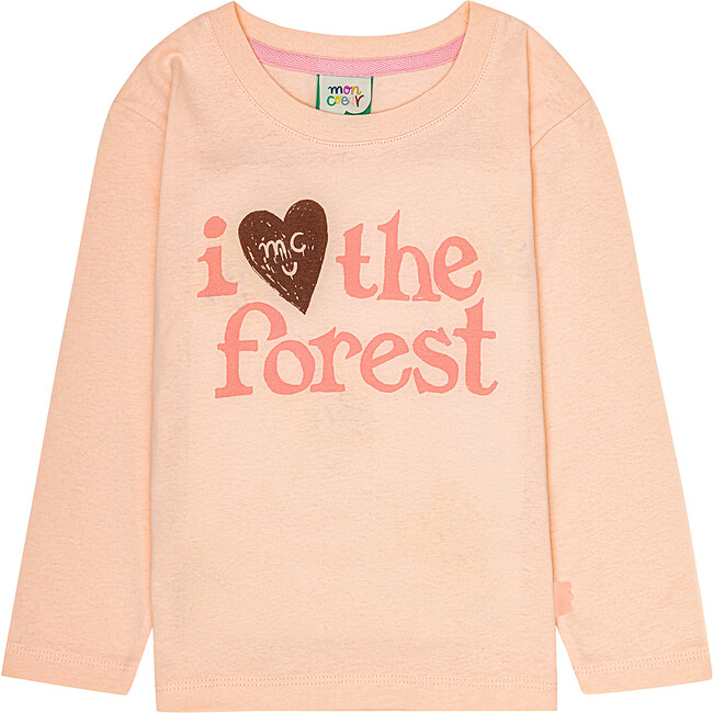 I Love the Forest Tshirt, Pink
