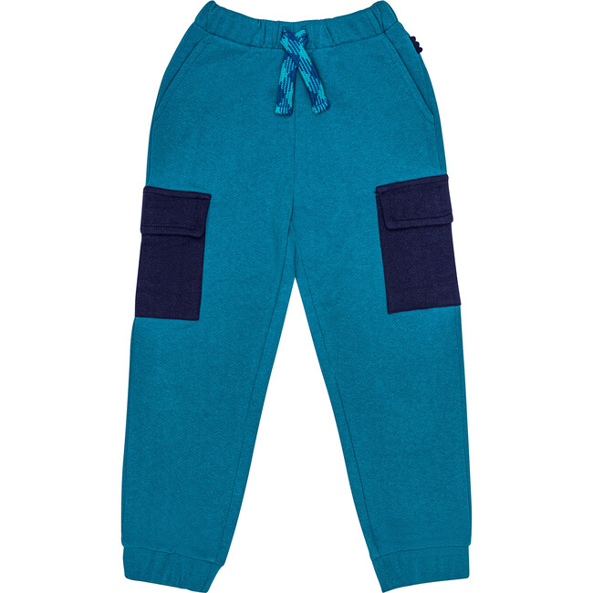Cargo Joggers, Teal