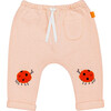 Ladybug Baby Pants, Pink - Pants - 1 - thumbnail
