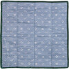 Outdoor Blanket, Blue Floral - Quilts - 1 - thumbnail