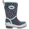Sweethearts Neoprene Rain Boot, Navy - Rain Boots - 1 - thumbnail