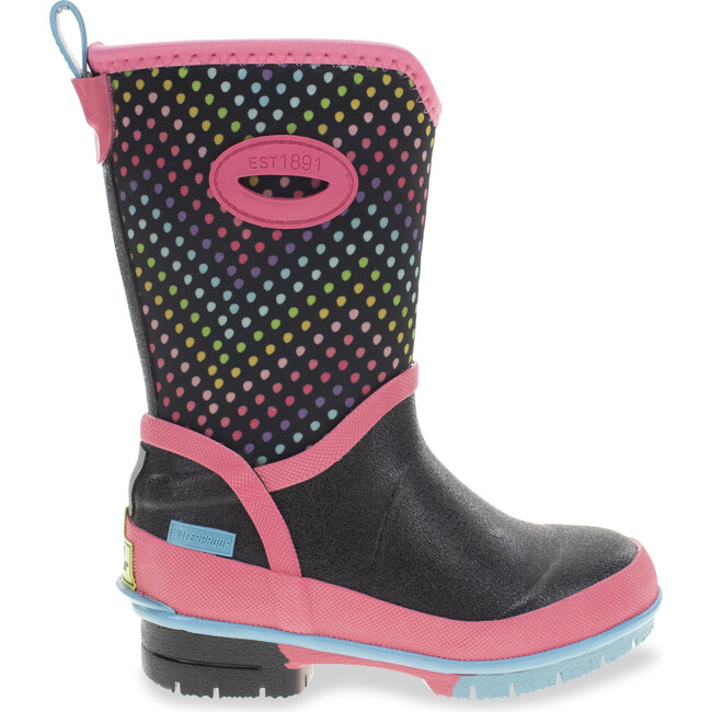 Rainbow Wave Neoprene Rain Boot, Multi - Rain Boots - 1