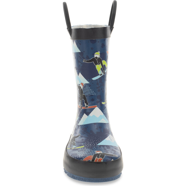 Shredder Rain Boot, Blue - Rain Boots - 3