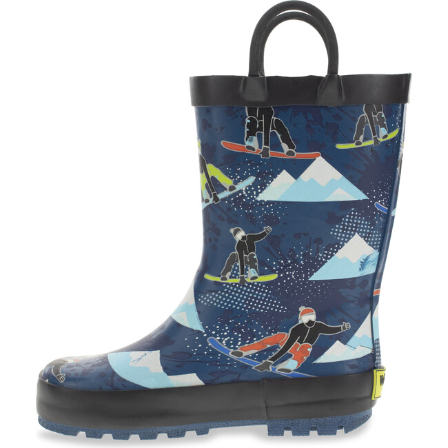Shredder Rain Boot, Blue - Rain Boots - 4