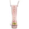 Tie Dye Lighted PVC Rain Boot, Rose Gold - Rain Boots - 5
