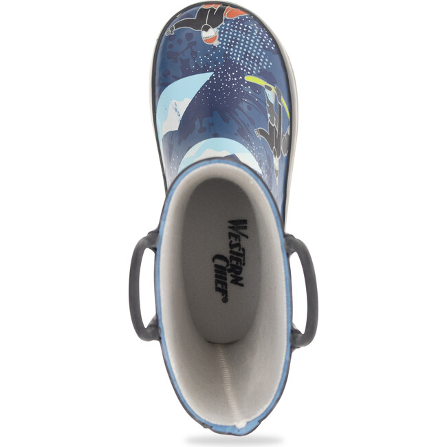 Shredder Rain Boot, Blue - Rain Boots - 7