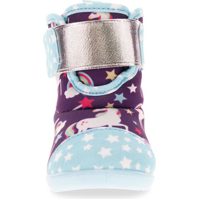 Pollywog Unicorn Booties, Purple - Booties - 3