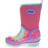 Tie Dye Neoprene Rain Boot, Pink - Rain Boots - 4