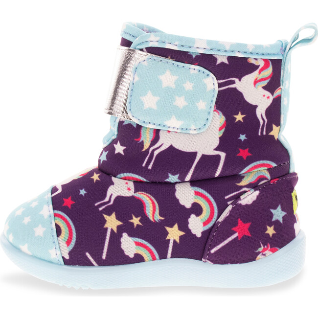 Pollywog Unicorn Booties, Purple - Booties - 4