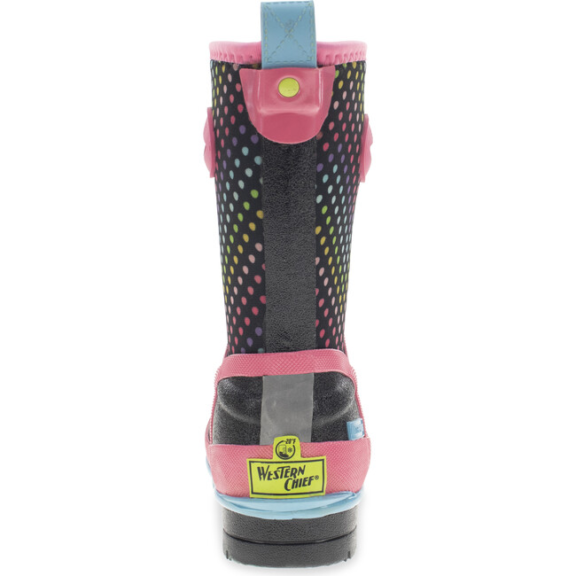 Rainbow Wave Neoprene Rain Boot, Multi - Rain Boots - 5