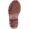 Glitter PVC Combat Rain Boot, Rose Gold - Rain Boots - 6