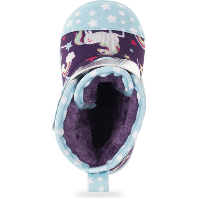 Pollywog Unicorn Booties, Purple - Booties - 7