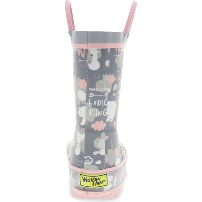 Explore Rain Boot, Gray - Rain Boots - 5