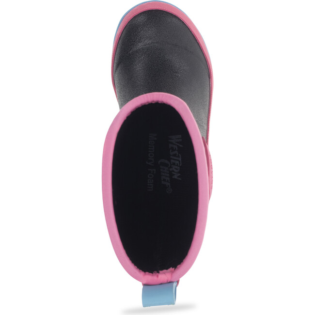 Rainbow Wave Neoprene Rain Boot, Multi - Rain Boots - 7