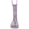 Glitter Lighted PVC Rain Boot, Multi - Rain Boots - 3